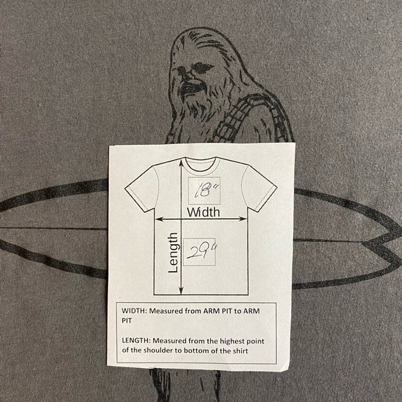 Chewbacca Surf T-Shirt - Men’s Medium - Picture 3 of 3